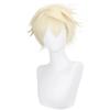 Anime Bennett Wig Game Genshin Impact Cosplay Golden Short Heat Resistant Synthetic Hair Pelucas Anime Costume Role Play Wigs