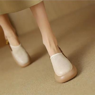 Модные сетчатые женские босоножки на высоком каблуке, туфли на платформе, мюли, с ремешком на пятке, тапочки в ретро-стиле, модные туфли-лодочки на массивном каблуке, известный бренд