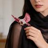 Модная Брошь Орел с Алмазными Украшениями для Женских Аксессуаров