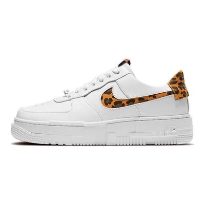 Женские кроссовки Air Force 1 Pixel SE с леопардовым принтом белые CV8481-100