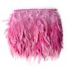 1Meter Fluffy Chicken Feather Trim 8-13cm for Wedding Clothing Dress Decoration Rooster Feather Ribbon Sewing Accessories
