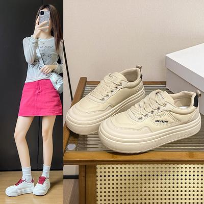 2025 маленькие белые туфли женские весенние новые корейская версия ins студентки досуг спорт универсальные кеды модные K3703