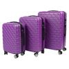 Комплект из 3 предметов багажа, легкий чемодан с жестким корпусом и замком TSA, грузоподъемность 150 кг