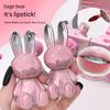 Pink Bunny Velvet Mist Lip Cream Matte Autumn and Winter Show Color Lift Color Pendant Lipstick Lip Glaze