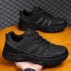 Large Size Men's Shoes Spring and Autumn New Breathable Lightweight Platform Outdoor Hiking Shoes Casual Sports Shoes