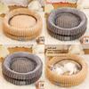 Cozy Pet Shelter Round Pet Bed With Thick Padding For Dogs And Cats