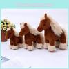 Simulation Horse Plush Toy Cute Cartoon Boy Children Bedroom Decoration Gift