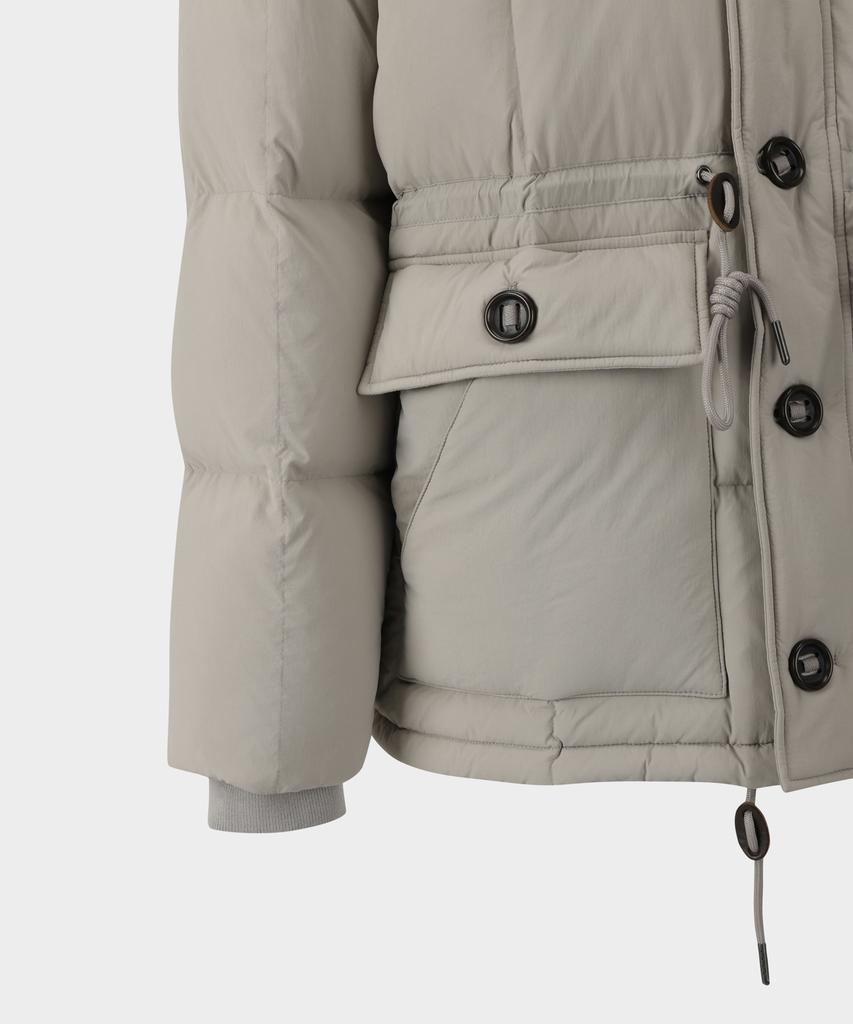 BROOKS BROTHERS Karakoram Down Jumper (Light Grey) (Bbopmug405)