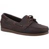 Womens/Ladies Waterlane Leather Boat Shoes