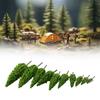 10pcs Pine Model Trees for Wargaming Terrain and Park Landscape Scenery
