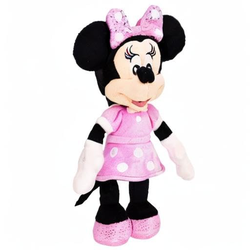 Disney Minnie Mouse Plush, Pink [Parallel Import]