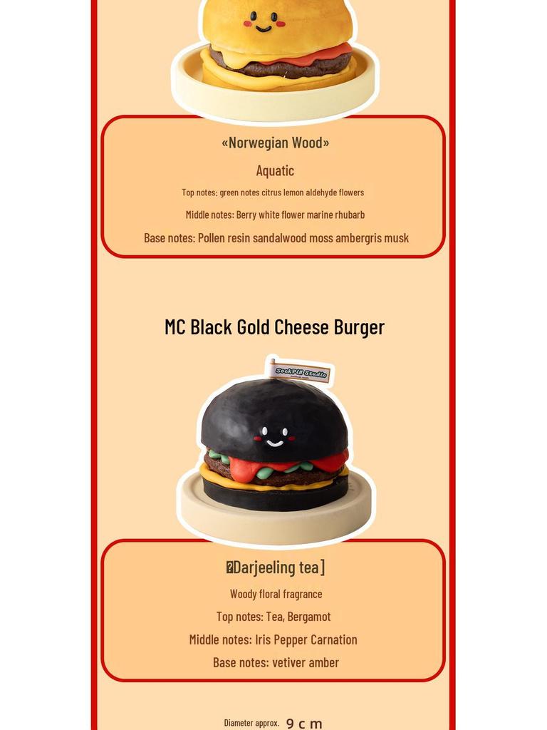 Оригинальная ароматическая свеча "McBurger" - Уникальный подарок на день рождения и сувенир из Макдоналдс