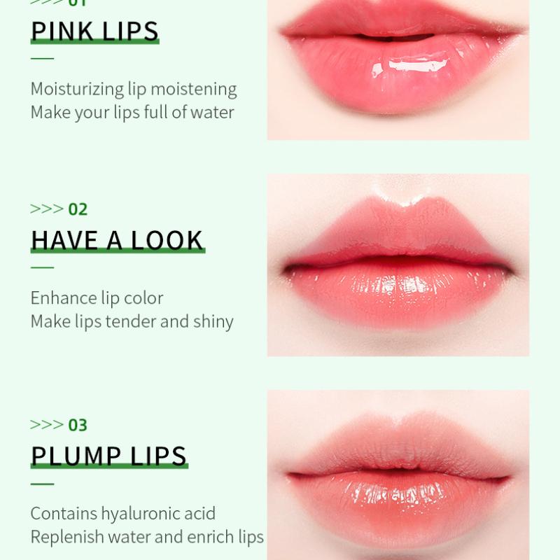 Маска для губ 8 г SADOER Collagen Plant Lip Mask Fading Lip Pattern Pack