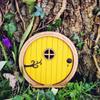 Wooden Fairy Door Collectible Figurine – Enchanting Miniature Elf Door for Home Decor – Charming Indoor Fantasy Decoration
