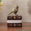 Retro American Bird Bookend - Decorative Home, Living Room & Desk Ornament