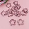 Home Party Supplies Fashion Acrylic DIY Jewelry Accessories 30mm Star Loose Beads for Bracelet Earring Making Material Transparent Charms Creative