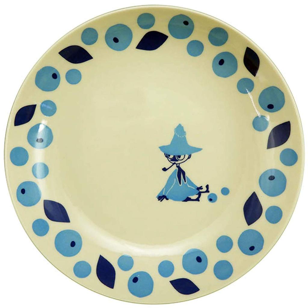 Yamaka Shoten MOOMIN Тарелка для пасты Тарелка для карри Диаметр 21 см Пара 2 штуки Набор посуды Муми-тролль Снусмумрик Товары Муми-тролль Тарелка с персонажем Блюдо Скандинавское блюдо Стильный
