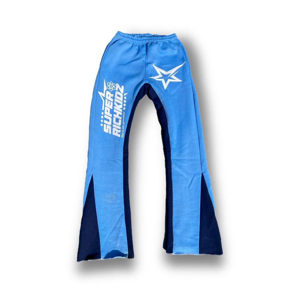 RogueWave Американский Харадзюку Принт Буквами Прямые Брюки Хип-хоп Буквы Зимние Утепленные Свободные Y2k Повседневные Брюки Спортивные Штаны Женщины Мужчины