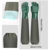 1Pair Rubber Gloves 70Cm Long Aquatic Industry Gloves Arm Guards Thickened Water Operations Fishery Work Gloves Oil-Resistant