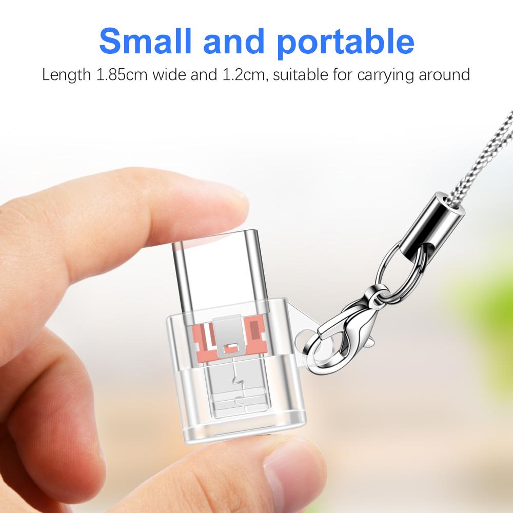 Тип-C USB-C Мужской к Micro USB Женский адаптер OTG Converter, подходит для Samsung, LG, Xiaomi и Redmi Huawei OnePlus для синхронизации данных зарядки