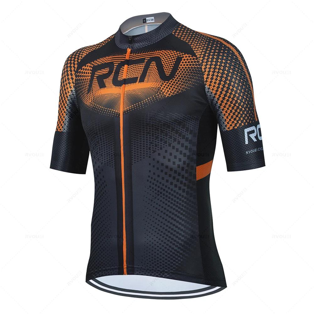 Новый летний комплект велосипедного трикотажа RCN Team 19D, комплект велосипедных шорт MTB Ropa Ciclismo, мужские велосипедные рубашки с короткими рукавами, одежда Майо