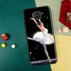 Чехол для девочки-балерины для Xiaomi Redmi 10 9 9A 9C 9T Чехол для Redmi Note 11 10 7 8 9 Pro 9S 11S 10S Coque