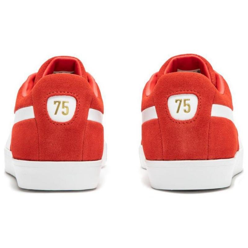 PUMA Suede Men's Low Top Golf Shoes Red Casual Comfortable 379823-01