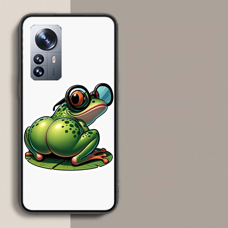 Frog Butt Phone Case For Redmi Note 15 Pro 5G 14 13 12 Pro Plus 11 11T 11E 11S 10 Pro 10S 9 9S Cover Cell Clear with Suitable Ca