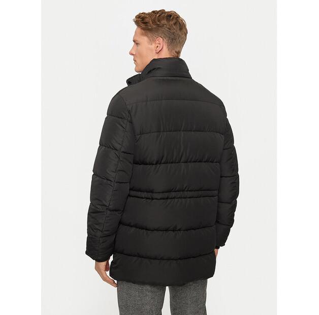 Зимняя куртка Geox Leitan M4628B T3144 F9000, черная, стандартный крой