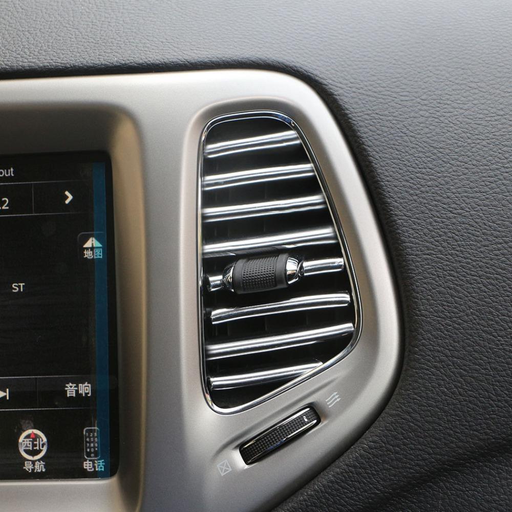 Молдинг салона автомобиля, полоски для отделки вентиляционных отверстий кондиционера, декоративная решетка, выход кондиционера, красочные блестящие универсальные аксессуары для стайлинга