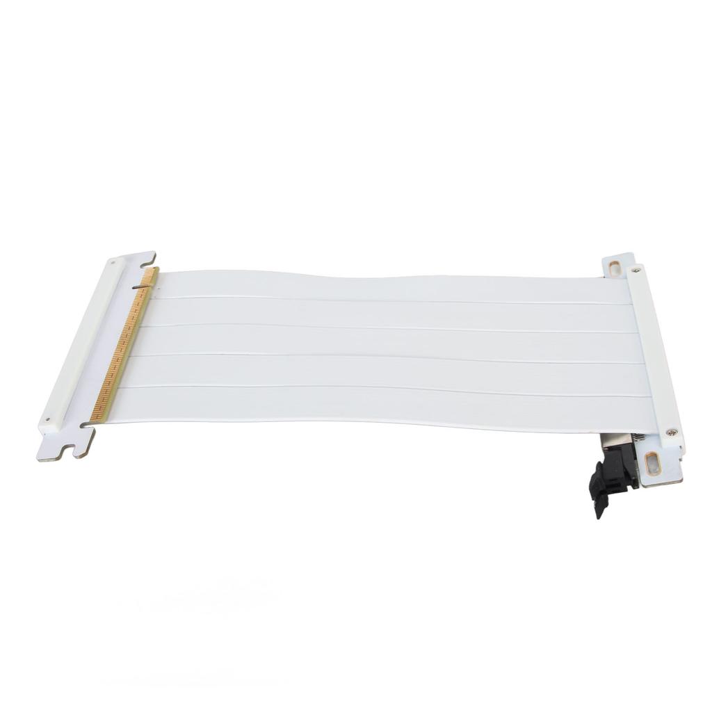 PCIE 4.0 X16 Riser Cable Высокоскоростной гибкий двухсторонний 180-градусный удлинительный кабель для графического процессора RTX