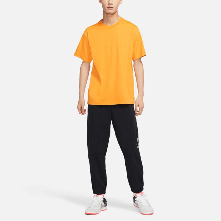 Nike T Shirts Men's Crew Neck Moderate Straight Fit DB9976-738