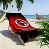 Tijuana Logo Print Beach Towel, Large Soft Quick Dry Towel for Beach Camping Swimming