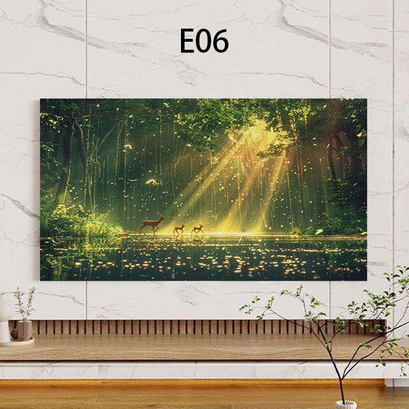 1 шт. Чехол для телевизора Защита от пыли Бытовой 32/43/50/55/65 дюймов Подвесной Чехол для LCD Телевизора Домашний Универсальный Декоративный Чехол для Телевизора