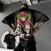 Kimetsu No Yaiba Аниме Футболка Мужская Женская Хлопок Короткий Рукав Клинок Рассекающий Демонов Графическая Футболка Уличная Повседневная Одежда Y2k 2026 Лето Новинка