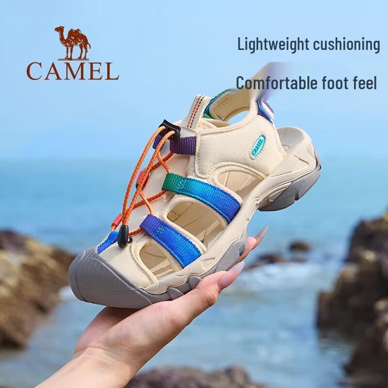 CAMEL Women's Casual Closed-Toe Water Sandals