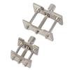 2pcs Steel Professional Watch Movement Holder Base Watch Repairing Tool for Watchmakers