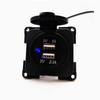 12V 20A Double USB Ports Dual USB Socket Charger For Motorhome Campervan Caravan