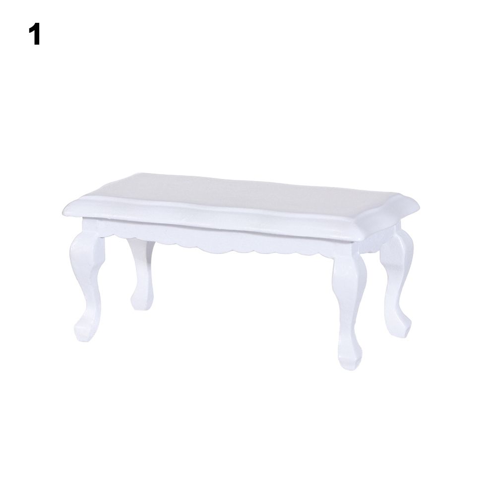 Моделирование приставного столика, мебель, игрушки, кукольный домик, украшение, деревянный журнальный столик, 1/12 кукольный домик