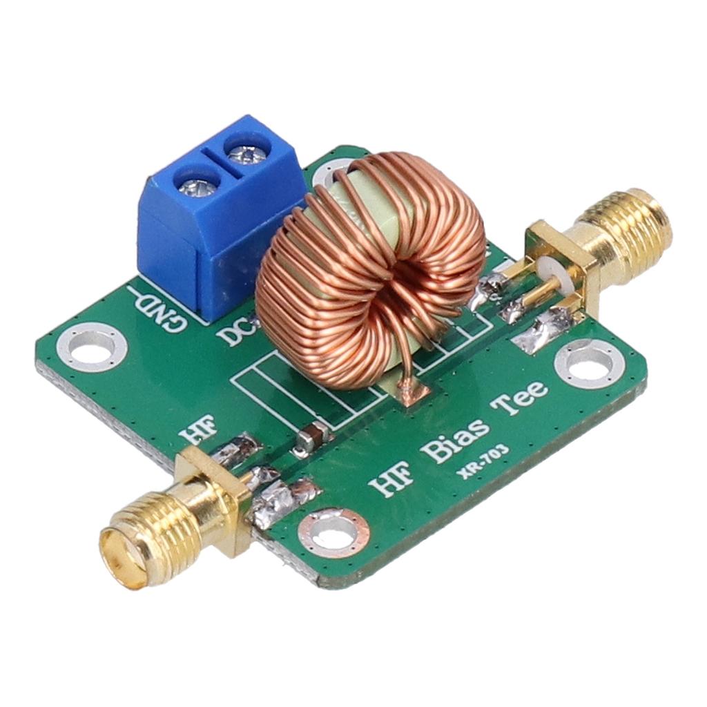 Bias Tee Module RF Microwave DC Blocker Filter Board Electronic Component 0.2‑180MHz