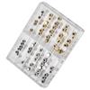 Assorted Watch Crown Parts Replacement Accessories Watch Repairing Tool Kit