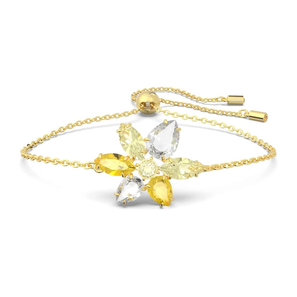 Previous Season Gema Flower gold-plated bracelet 5652820