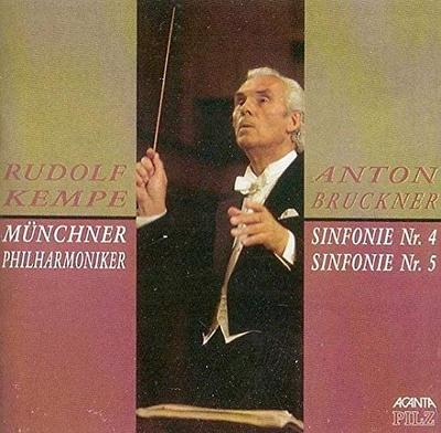 CD БРУКНЕР, РУДОЛЬФ КЕМПЕ; МЮНХЕНСКИЙ ФИЛАРМОНИЧЕСКИЙ ОРКЕСТР - Брукнер: Симфония 4 / Симфония 5 4421882 Германия Классика Б/У