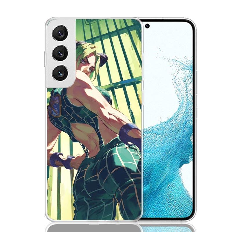 Чехол для телефона JoJo's Bizarre Adventure Джолин Куджо для Samsung Galaxy S26 S25 Edge S24 S23 FE S22 Ultra S21 Plus S20 + Fundas Cove