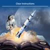 Ravensburger 3D Puzzle Apollo 11 Saturn V Rocket 440 Pieces 1545 7