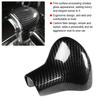 Car Carbon Fiber Style Interior Shift Knob Cover Trim Fit for S6 S7 A6L A5 A7 A4L Q7 Q5
