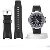 Оригинальный кожаный ремешок для часов Casio G-SHOCK GST-210/W120L/S130L/S310 GST-B100 W300/400G С вырезами Мужской ремешок 26 мм Аксессуары