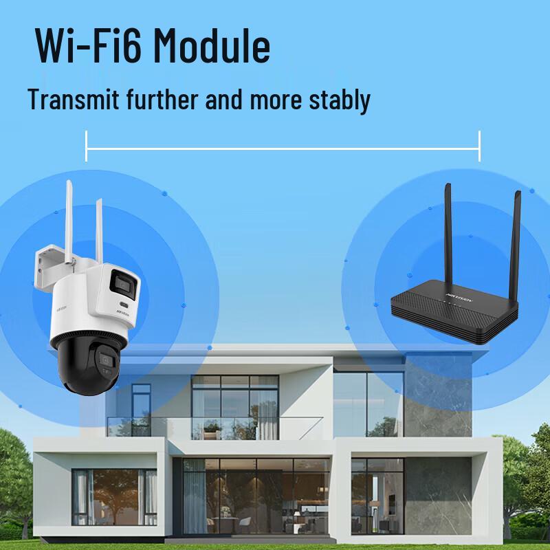 HIKVISION DS-2SC3Q144MZ-T/W 8 Мп Уличная WiFi PTZ камера безопасности CN вилка (адаптер в комплекте)