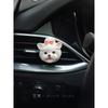 Maltese Dog Car Perfume Aromatherapy Car Air Conditioner Vent Decoration Dog Diffuser Stone Fragrance with a High-End Feel