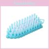 Concave Convex Design Folding Shoe Brush Household Cleaning Brush Ring Hanging